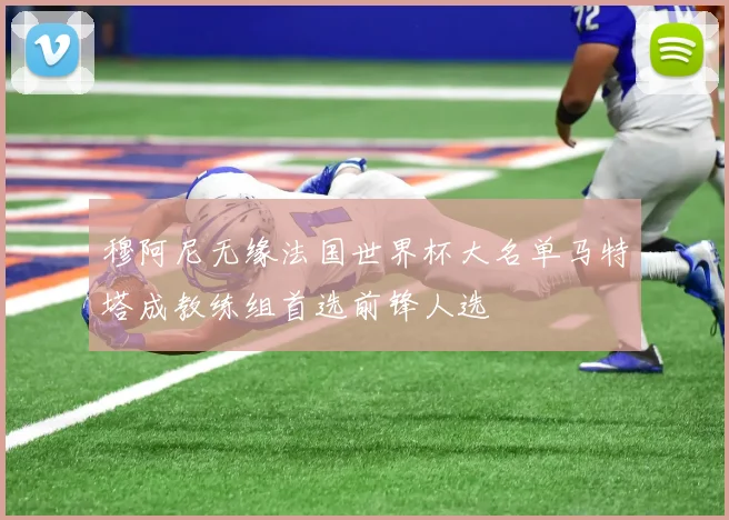 穆阿尼无缘法国世界杯大名单马特塔成教练组首选前锋人选